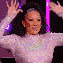 Raise The Roof Mel B GIF - Raise The Roof Mel B Queen Of The Universe GIFs