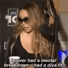 Diva Mariah Carey GIF - Diva Mariah Carey Mental Breakdown GIFs