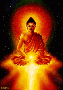 Fnkgif Buddha GIF