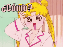 Sailor Moon ¿perdona? ¿qué? ¿cómo? GIF - Sailor Moon Confundida Pregunta GIFs