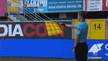 Flag Paderborn Vs Dortmund GIF - Flag Paderborn Vs Dortmund Referee GIFs