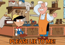 Pinocchio Please Lie GIF - Pinocchio Please Lie Family Guy GIFs