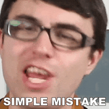 Simple Mistake Steve Terreberry GIF - Simple Mistake Steve Terreberry Mistake GIFs