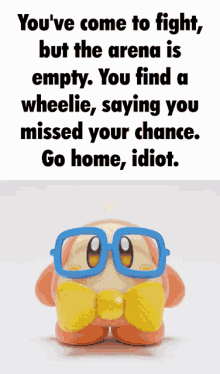 Kirby And The Forgotten Land Waddle Dee GIF - Kirby And The Forgotten Land Waddle Dee Nerd Emoji GIFs