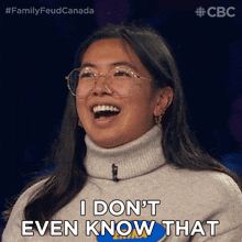 I Dont Even Know That Erika GIF - I Dont Even Know That Erika Family Feud Canada GIFs