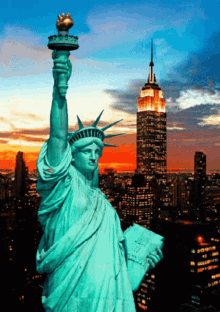 Lady Liberty Usa GIF - Lady Liberty Usa America GIFs