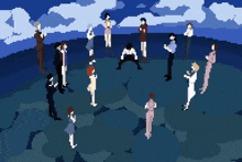 Evangelion Pixel GIF - Evangelion Pixel Dance GIFs