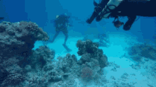 air guitar underwater scuba