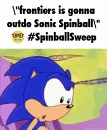 sonic sonic spinball spinballsweep its morbin time sonci frontiers