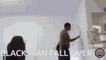 Good Night Black Man GIF - Good Night Black Man Fall Over GIFs