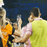 Hugging Lionel Messi GIF - Hugging Lionel Messi Inter Miami Cf GIFs