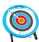 Arrow Target Sticker - Arrow Target Bullseye Stickers