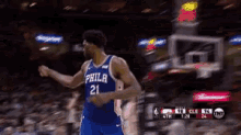 Joel Embiid Taunting GIF - Taunting Taunt Teasting GIFs