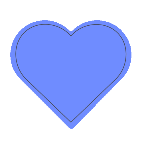 Heart Love Sticker - Heart Love Love It Stickers