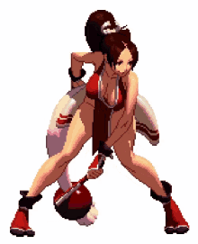 Mai Fighting Stance GIF - Mai Fighting Stance Street Fighter GIFs