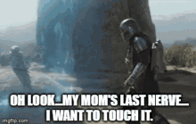 Mom Last Nerve GIF - Mom Last Nerve Touch GIFs