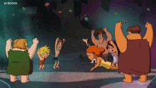 Doing The Worm GIF - The Croods Dawn Of The Croods The Worm GIFs