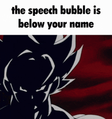 Speech Bubble Goku GIF - Speech Bubble Goku Son Goku GIFs
