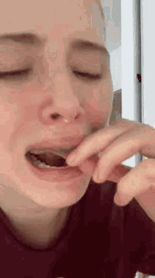 Cry Crying GIF - Cry Crying Crying Eating GIFs