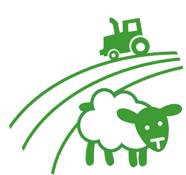 Sheep Tractor Sticker - Sheep Tractor Field Stickers