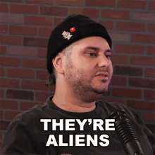 Theyre Aliens Ethan Klein GIF - Theyre Aliens Ethan Klein H3podcast GIFs