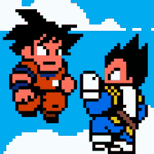 Goku Fighting GIF