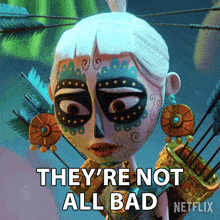 Theyre Not All Bad Chimi GIF - Theyre Not All Bad Chimi Maya And The Three GIFs