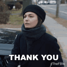 Thank You Kristin Gaines GIF - Thank You Kristin Gaines Fbi Most Wanted GIFs