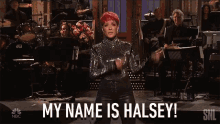 My Name Is Halsey Excited GIF - My Name Is Halsey Excited Happy GIFs
