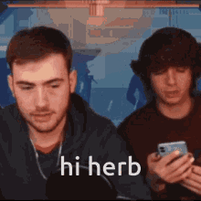 Hi Herb Herb GIF - Hi Herb Herb Pheno GIFs