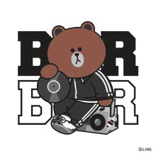 Brown Bear Beats By Dre GIF - Brown Bear Beats By Dre Beats GIFs