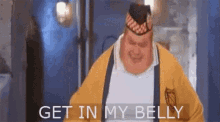 Fat Man Hungry GIF - Fat Man Hungry Get In My Belly GIFs