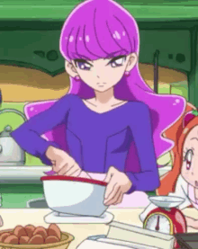 yukari kotozume baking macaron precure anime
