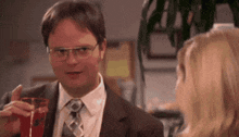 The Office Dwight Schrute GIF - The Office Dwight Schrute You Shouldn'T Believe Everything You Hear GIFs