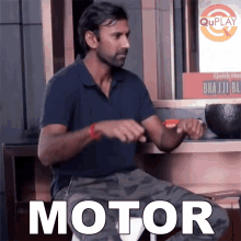 Motor Lakshmipathy Balaji GIF - Motor Lakshmipathy Balaji Quick Heal Bhajji Blast With Csk GIFs