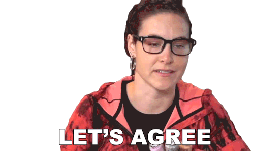 Lets Agree Simply Nailogical Sticker - Lets Agree Simply Nailogical Say Yes Stickers