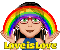 Love Is Love Pride Sticker - Love Is Love Pride Rainbow Stickers
