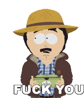 Fuck You Randy Marsh Sticker - Fuck You Randy Marsh South Park Stickers