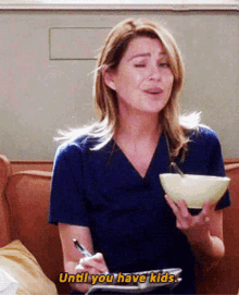 Greys Anatomy Meredith Grey GIF - Greys Anatomy Meredith Grey Until You Have Kids GIFs
