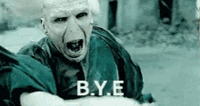 Bye Voldemort GIF - Bye Voldemort Harry Potter GIFs