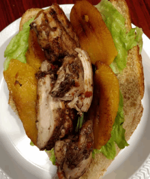 Reggae Sandwich By Chef Elaine Fargos Bbq_jamaican Cuisine GIF - Reggae Sandwich By Chef Elaine Fargos Bbq_jamaican Cuisine GIFs