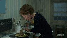 Tasting Margaret Thatcher GIF - Tasting Margaret Thatcher Gillian Anderson GIFs