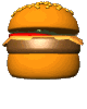 Hamburger Mcdonalds Sticker