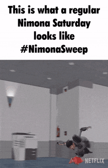 Nimona Nimonasweep GIF - Nimona Nimonasweep Saturday GIFs