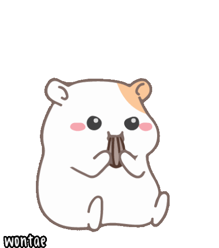 Wontae Hamster Sticker - Wontae Hamster Angry Stickers