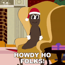 Howdy Ho Folks Mr Hankey GIF - Howdy Ho Folks Mr Hankey South Park GIFs