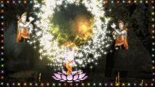 Lord Shiva Fireworks GIF - Lord Shiva Fireworks Sparkles GIFs