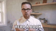 Read A Book Gregory Brown GIF - Read A Book Gregory Brown Asapscience GIFs