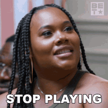 Stop Playing Pam Taylor GIF - Stop Playing Pam Taylor After Happily Ever After GIFs