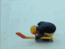 Pingu Body Check GIF - Pingu Body Check Hockey GIFs